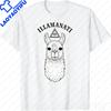 NEW LIMITED Illamanati Funny Llama Alpaca Illuminati Design TShirt Woman Man Kawaii Fun Cartoon Graphic Tshirts Ropa Hombre