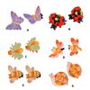Girls Hair Clip Ladybird Women Kid Hairgrips Butterfly Headdress Barrettes Snail Shape Sweet 2000s Girls Hairpins