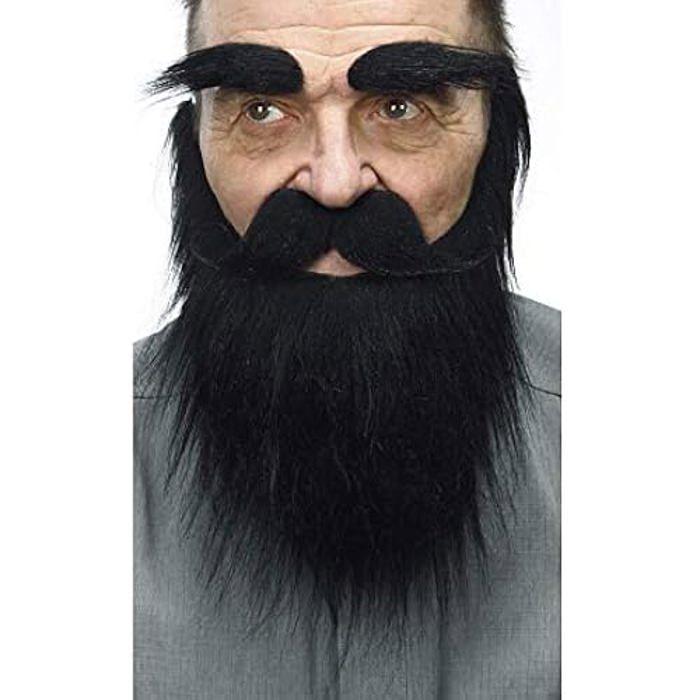 Accessoire - VIVING COSTUMES - Moustache - Multicolore - Taille Unique - Carnaval
