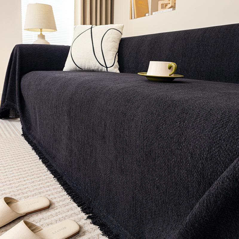 2025 new waterproof chenille sofa cover cloth towel non-slip and anti-cat scratch four-season universal all-inclusive universal cover