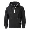 Men's Thickened Half Zip Hoodie, Stand Collar Long Sleeve Casual Sweatshirt for Autumn Winter
