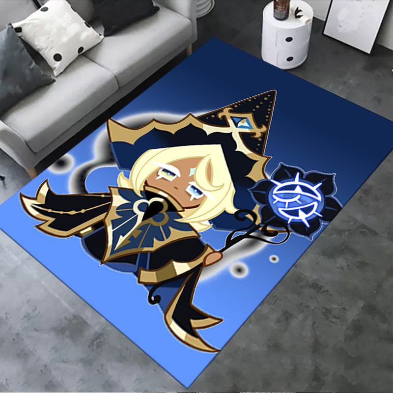 

2025 New Cookie Run Kingdom Carpet Rug for Living Room Bedroom Home Sofa Decoration,Kids play Non-slip Floor Mat17 40x60cm( 15x23in )