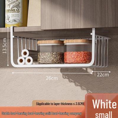 ZISIZ Kitchen Hanging Under-Cabinet Shelf