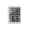 Indoor Thermometer LCD Digital Clock Thermometer Hygrometer Temperature Humidity Tester