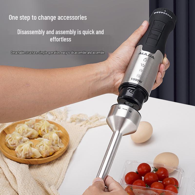 Orlanda Wireless Multifunctional Handheld Immersion Blender for Baby & Home Use