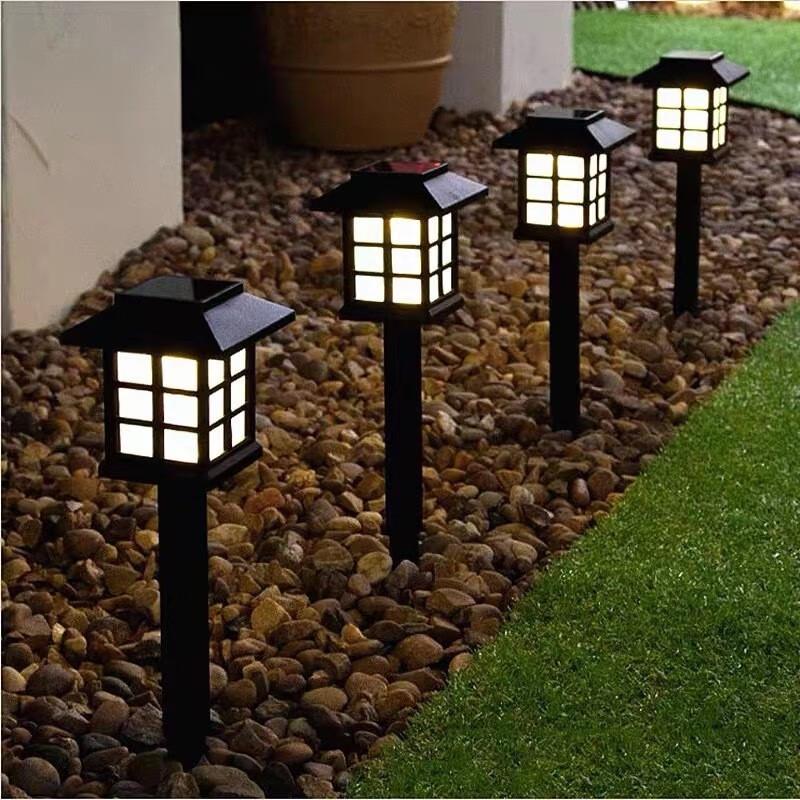 Solar Powered House Garden Lights
