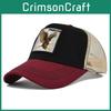Eagle Embroidered Baseball Cap Animal Freedom Duck Tongue Cap Mesh Sun Hat
