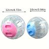 Plastic Outdoor Sport Ball Grounder Rat Small Pet Mice Jogging Ball Toy Hamster Gerbil Exercise Ball Play Toy Small Pet Supplies