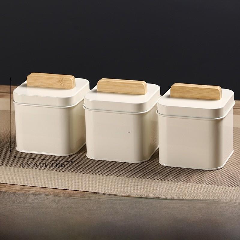 Versiegelter Eisen-Kompaktlagerbehälter für Küche, Vorratskammer und Heimgebrauch