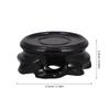 Wooden Display Stand Oriental Wooden Base Decorative Vase Stand Chinese Furniture Base Teapot Plant Pedestal Table Home Decor
