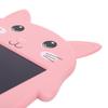 9in LCD Writing Tablet Cartoon Cat Digital Drawing Board with AntiErasing Lock for Children(Blue )