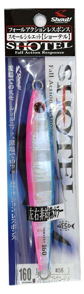 

Metal Jig Shortel 160g Blue Pink Zebra Glow Dot 138SO Lure Shout! Shout! #56