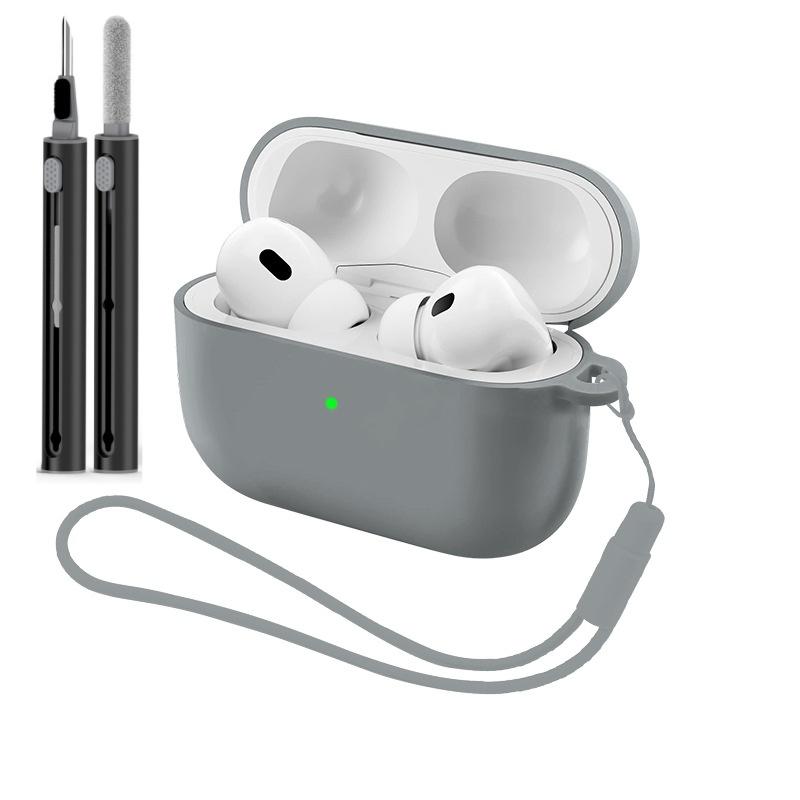 (2026 New) for AirPods Pro 3 Soft Silicone Case Cover For AirPods Pro 3rd Generation Shockproof Protector Case with Cleaner Kit