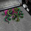 Octopus Themed Area Rug Durable Throw Carpet Absorbent Floor Mat Welcome Doormat Decor Bathroom Mat Home Deco