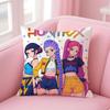 Anime K-pop Demon Hunter Cushion Cover Comfortable Reversible Pillow Cover Ideal for Car Sofa Bedroom & Beyond