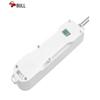 BULL GN-607 4-Outlet Power Strip with 3M Cord CN Plug (adapter Included)