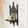 Hollow Out Floating Shelves Gothic Style Wall Mounted Shelf Wall Hanging Decor  Living Room