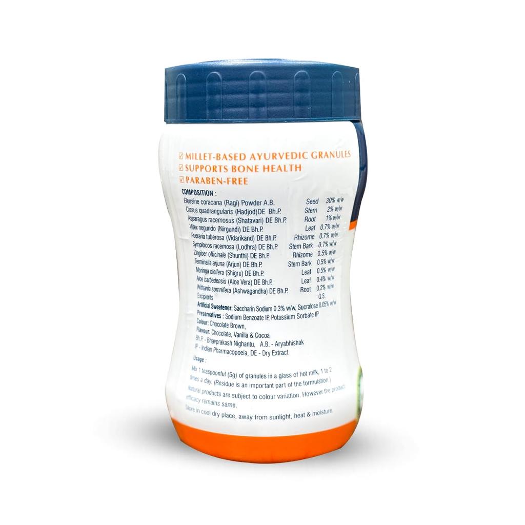 Trichup Vasu Healthcare Bonton Active Granules 250 gm Pack of 1 for Strong Healthy Bones Support