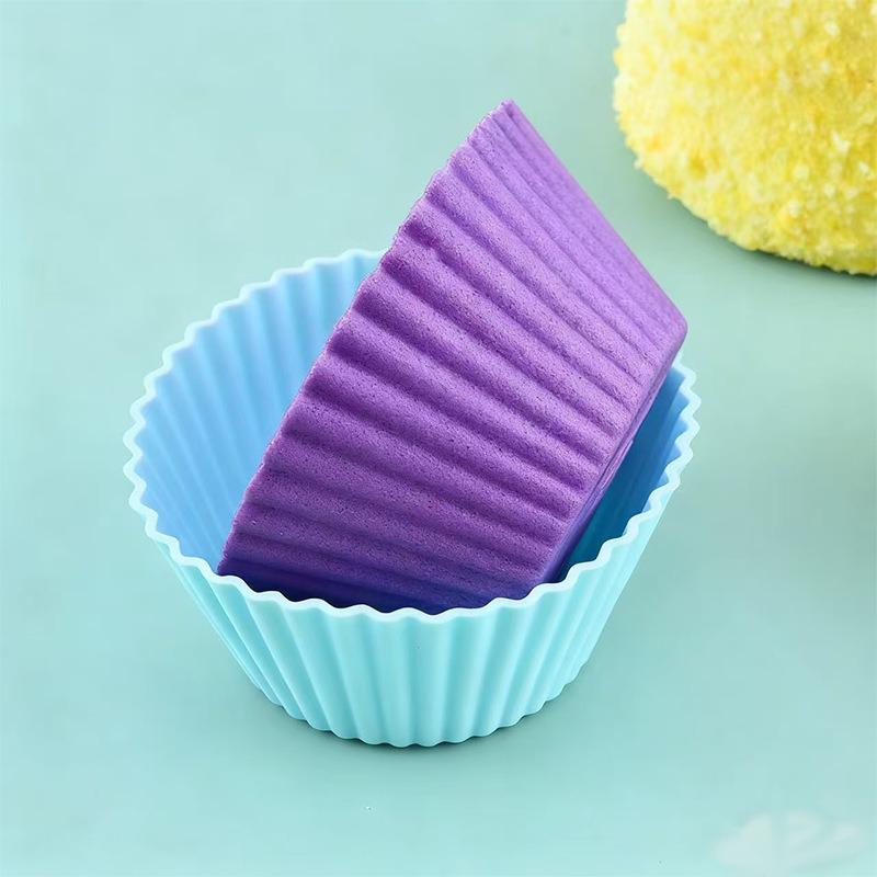Hitzebeständige Silikon-Backförmchen - Ofenfest für Muffins & Cupcakes