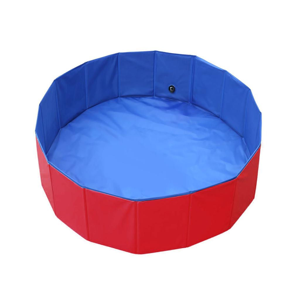 Piscina Portatile per Cani Vasca da Bagno Pieghevole per Animali Domestici Piscina da Bagno per Bambini e Cani da Interno ed Esterno Piscina Rigida per Cani per Rinfrescarsi