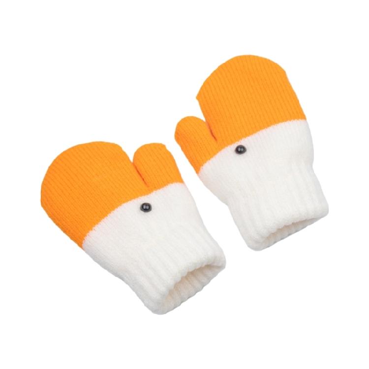 Thickened Winter Mittens All Hand Protection Knit Gloves Geese Design Gloves Handwear All Age Outdoor Activity Essential