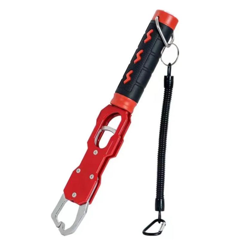 

Enhanced Hawkbill Fishing Pliers with Aluminum Alloy Rotating Handle & Multifunctional Lure Tools Fish Controller - Blue