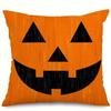 Home Decoration Halloween Theme Funny Face Digital Printing Pattern Cushion Covers For Sofa Bedroom Car Pillow Covers