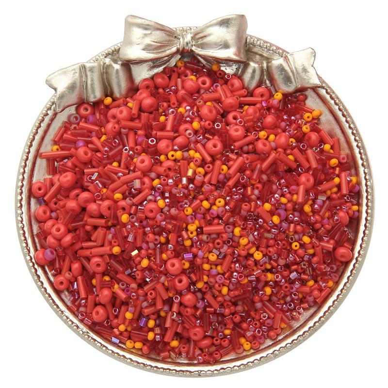 

Multistyle Glass Seed Beads for DIY Jewelry Making 20g/pack ~800 beads