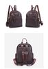 2022 Retro Weiches Leder Doppelschultertasche: Trendiger, Vielseitiger, Diebstahlsicherer Rucksack für Männer und Frauen
