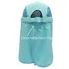 Connectyle Boys Girls Kids Sun Protection Hat Lightweight Breathable Adjustable Mesh Flap Cap Quick Dry Detachable Mask Caps