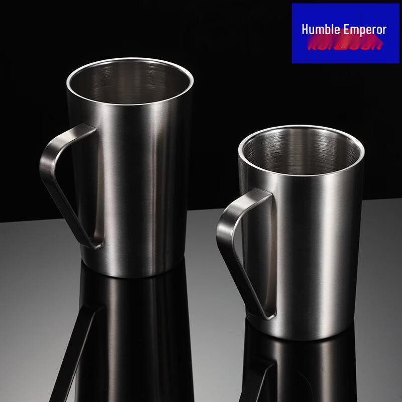 304 Stainless Steel Double Wall Insulated Beer Mug with Handle
