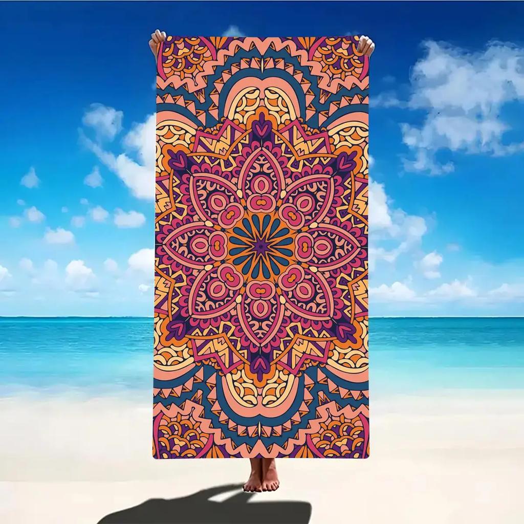 Classical Beach Towel Large Size Outdoor Travel Camping Absorbent Beach Towels Super Soft Summer Swimming Towel Bath Towel Sea