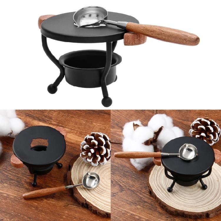 Wax Seal Warmer Wax Seal Furnace Sealing Wax Set with Spoon Wax Melting Pots for Wax Beads
