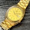 Used [Men's Watch/vintage] 5 7009-3040 Automatic Gold Color Manufactured In October 1986 879-33797