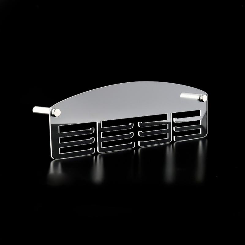 Clear Display Stand Medal Display Hanging Holder Sports Awards Metal Lanyard Rowing Holder Rack Medal Display Hanger