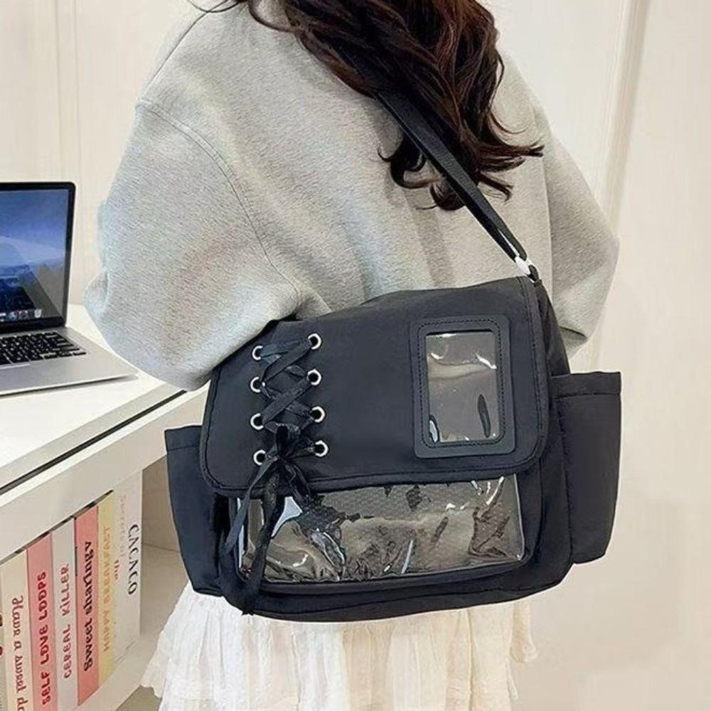 Lightweight Y2K Ulzzang Ita Bag Large Capacity Messenger Handbag JK Uniform