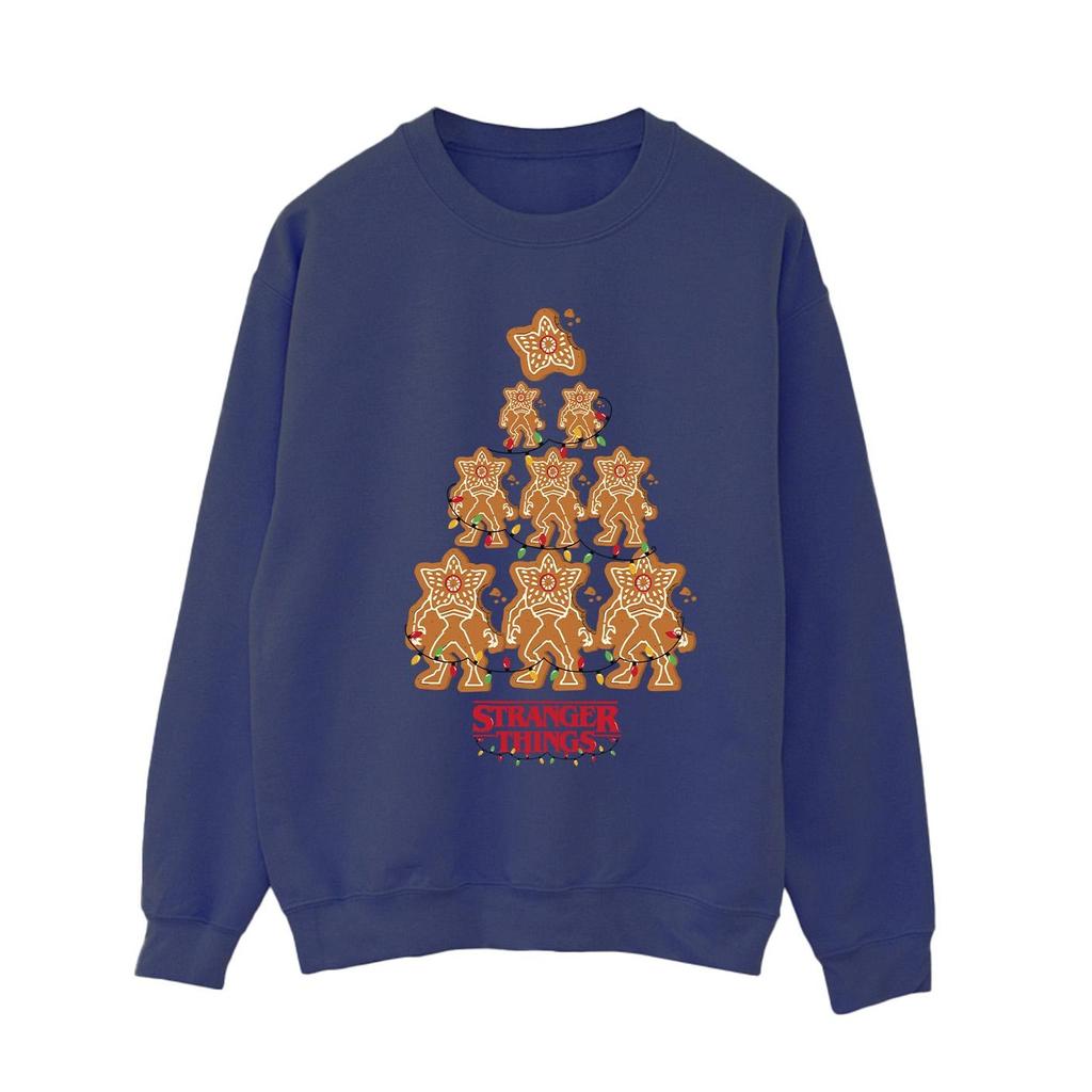 Netflix Womens/Ladies Stranger Things Gingerbread Sweatshirt
