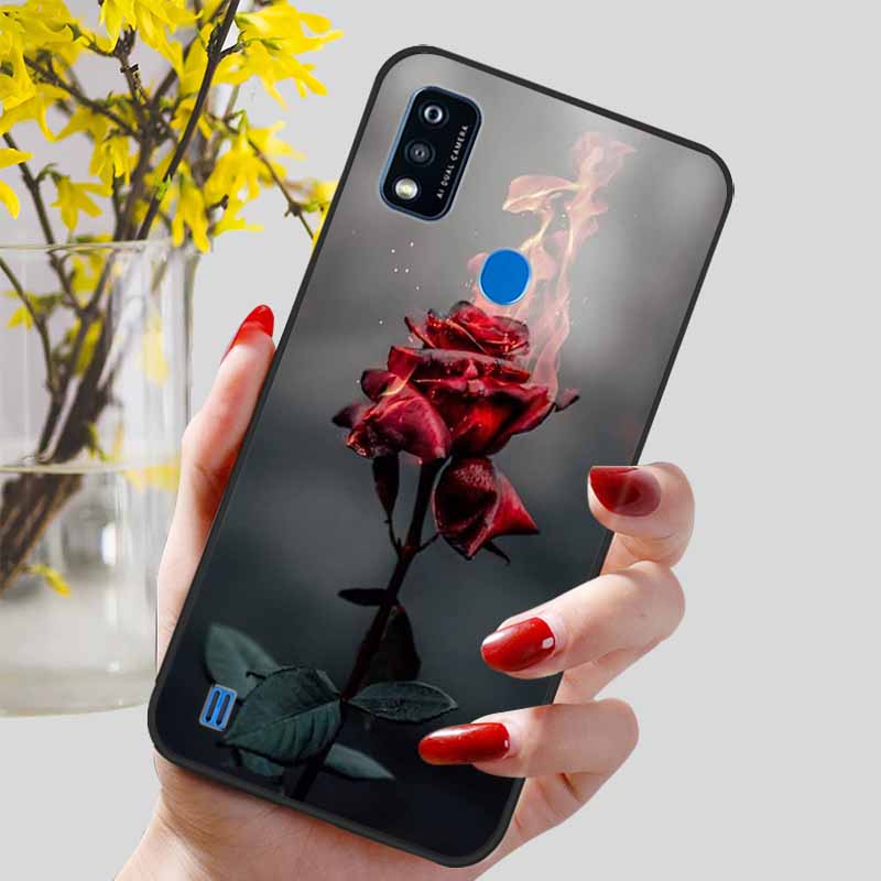 For ZTE Blade A51 Case Lovely TPU Silicone Soft Phone Cover for ZTE Blade A51 / A71 Protect Bumper Cover On BladeA51 A 51 Cute