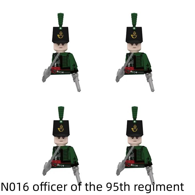 Napoleonische Kriege Militärsoldaten Bausteine WW2 Britisch Frankreich Füsiliere Gewehre Russisch Preußen Fußgarde Steine Kinderspielzeug