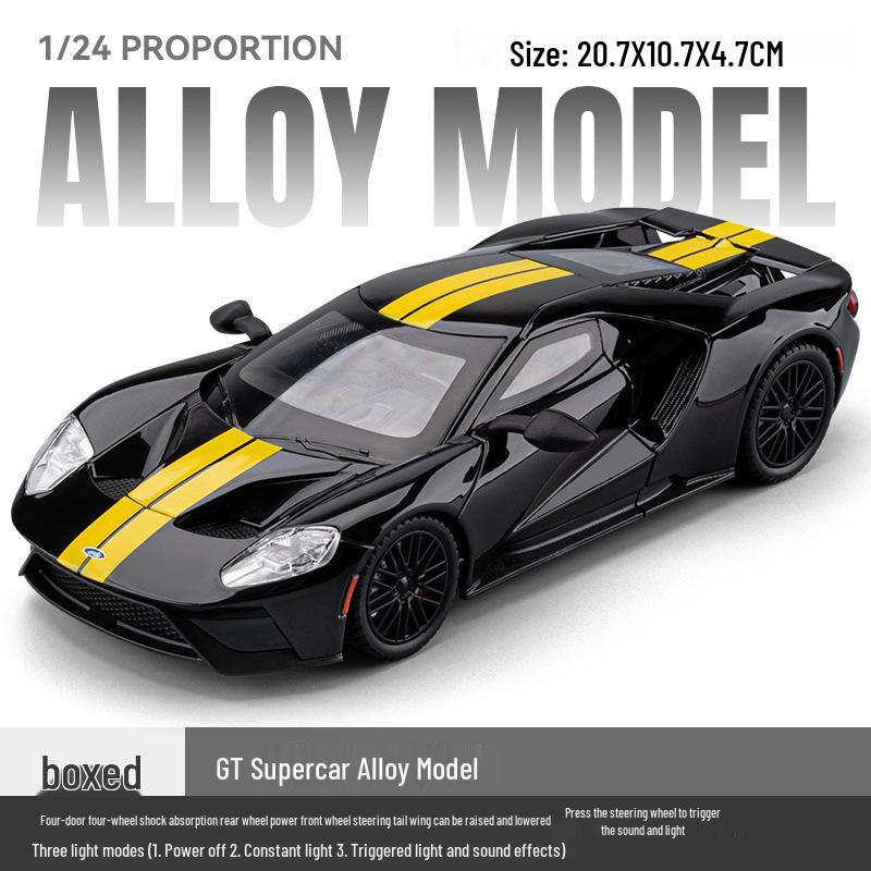 Cezhi CZ241182 GT Supercar Model Toy with Sound, Light & Pull-Back Action