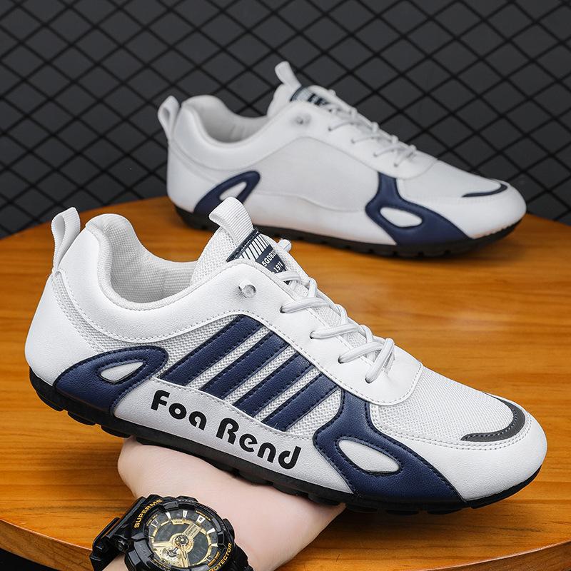 Spring New Waterproof and Non-slip Sports Running Casual Black Labor Insurance Shoes