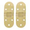 80*30mm Copper Metal Round Edge Sewing Machine Folding Table Furniture Flip Tray Hinge