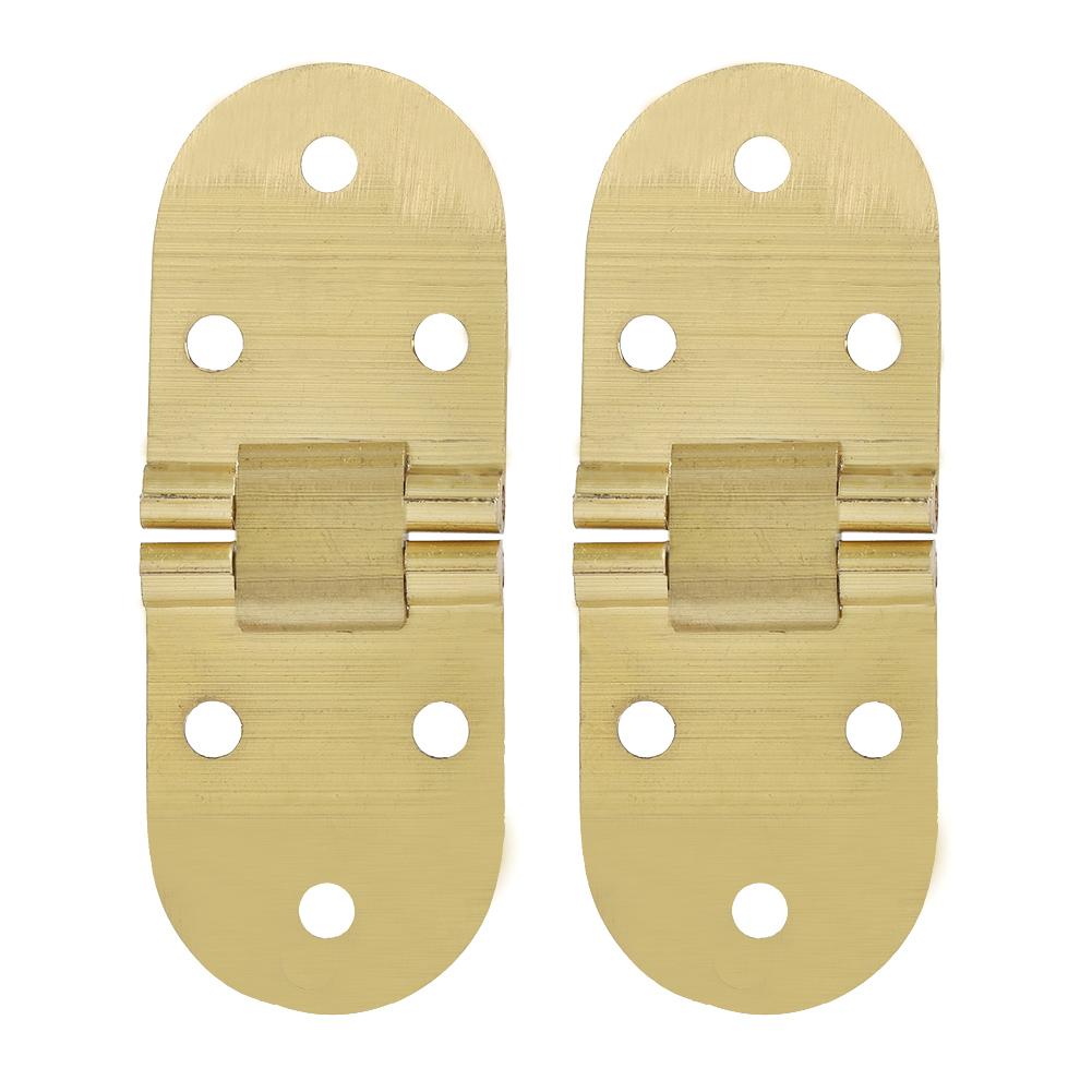 80*30mm Copper Metal Round Edge Sewing Machine Folding Table Furniture Flip Tray Hinge