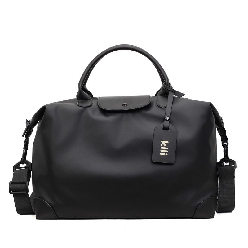 Leather Travel Bag: Large-Capacity, Cross-Body for Business, Yoga, or Commuting