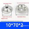 304 Stainless Steel Bowl Gasket with Washer for Adjustable Foot Cup and Recessed Hole Screw