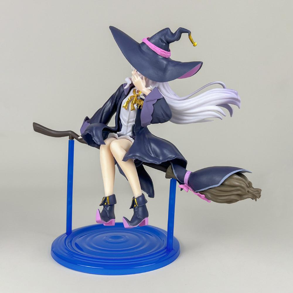 Auf Lager  Wandernde Hexe: Die Reise der Elaina 19cm Elaina PVC Action Hexe Figur Modell Spielzeug Für Kinder Weihnachtsfeier Geschenk
