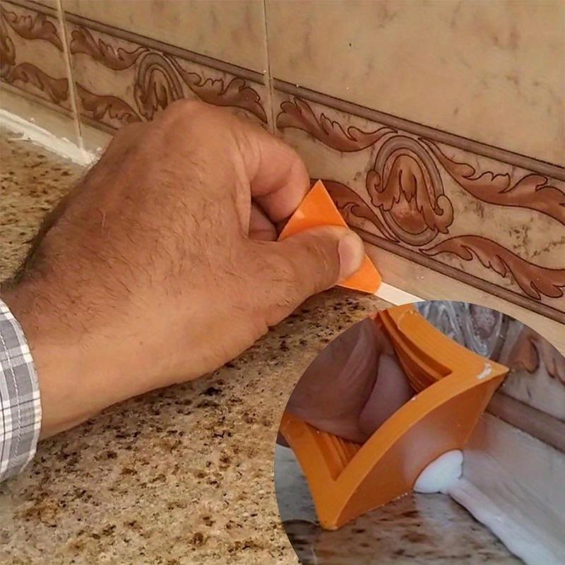 Silicone Tool Caulking Tool Caulk Remover Tool 2 Pcs Reusable Sealant Finishing Tool 3/6/10/16mm Caulk Tool Effective Grout
