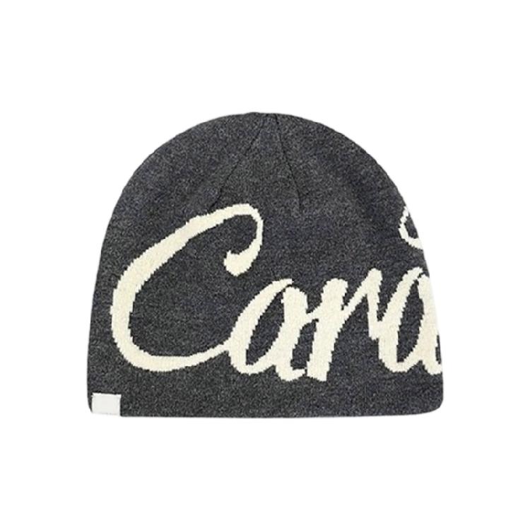 Simple Acrylic Knit Beanies Star Print Stretchable Fit Cap For Men Women Winter Outdoor Sports Warm Unisex