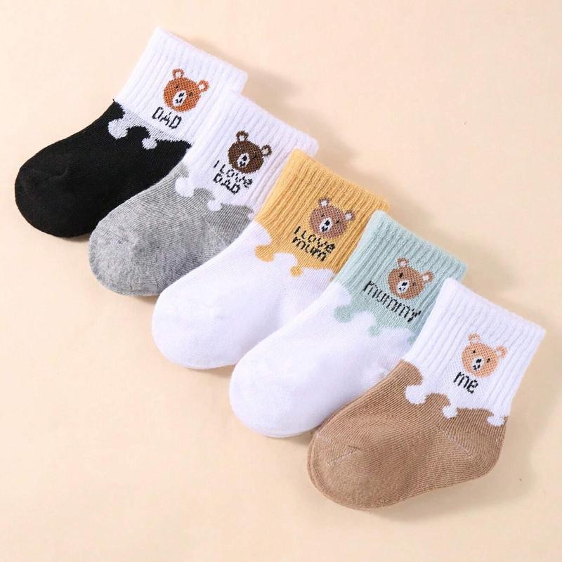 5 Paar Babysocken Kurzschaft Stretch Knöchelsocken Säuglingssocken für Neugeborene Kleinkinder Jungen Mädchen Babysocken