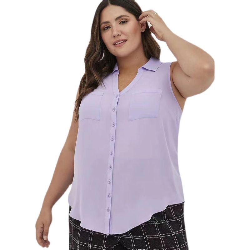 

75.00 кг плюс Мода для полных девушек V-образный вырез футболка с коротким рукавом Flaw 5